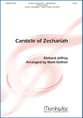 Canticle of Zechariah SATB choral sheet music cover